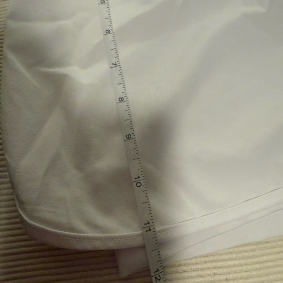 Penn White Skort with Flared Skirt and Elastic Waistband - Picture 8 of 8